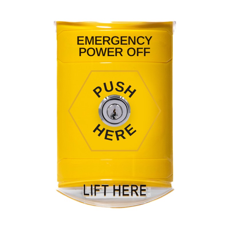 Emergency Power Off (Yellow Key to Reset Button) SS2220PO-EN